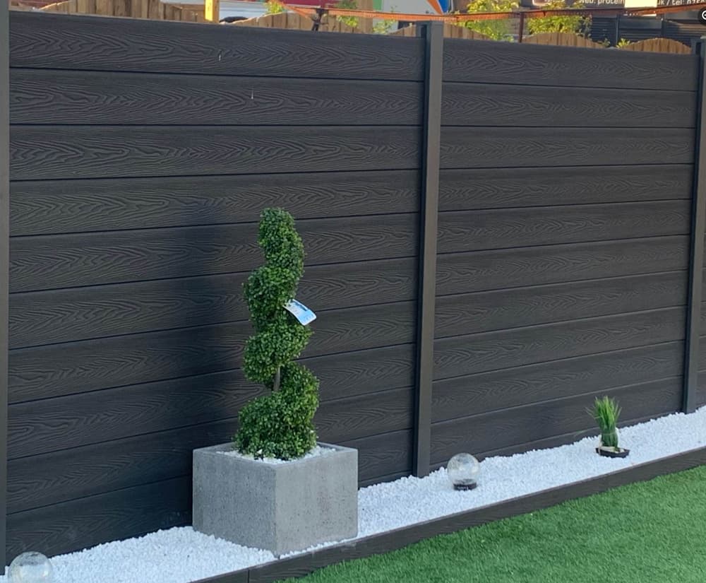 WPC wood composite fence 