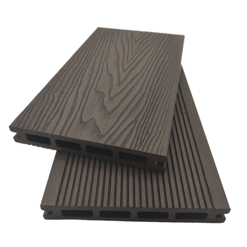 wpc 3D embossed decking